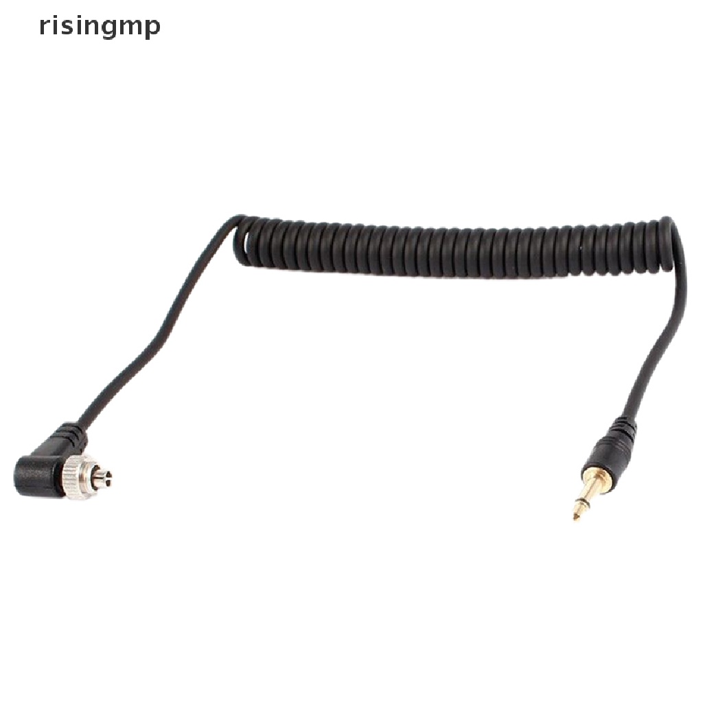 Dây Cáp Đồng Bộ 3.5mm Sang Male Cho Kích Hoạt Đèn Flash Máy Tính ♨Trên đó