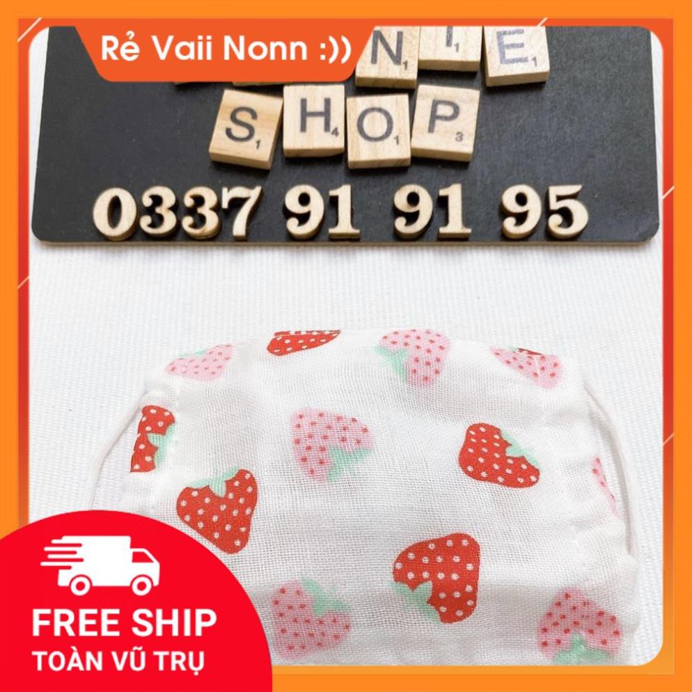 QN003 ndk13 ndk13 ndk13 KHẨU TRANG vải xô an toàn cho bé trai bé gái - PK2005 - anhpro