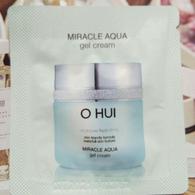 kem dưỡng cho da nhờn dầu mụn sáng mịn Ohui Gel Cream Sample