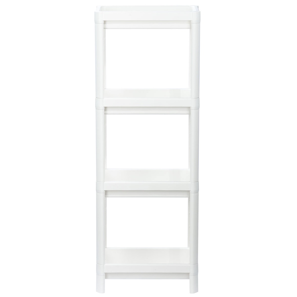 Kệ nhà tắm 4 tầng đa năng cao cấp INOCHI xuất nhật kích thước 37*23*100cm nhựa nguyên sinh cao cấp màu trắng hiện đại