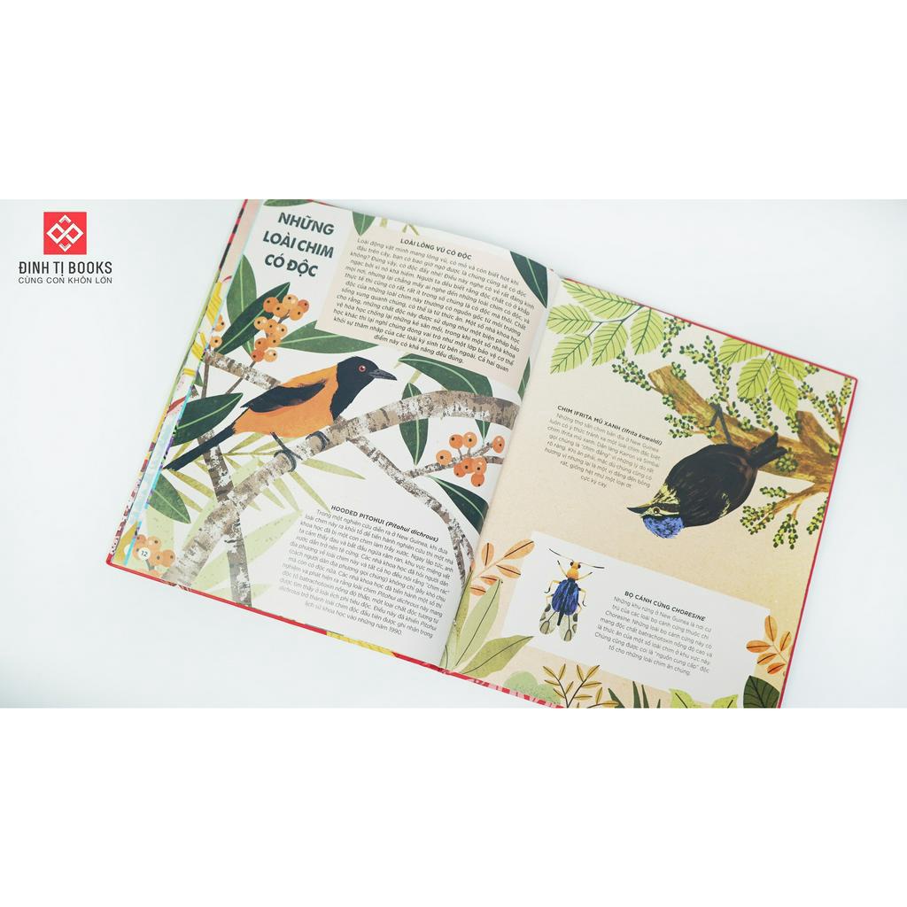 Sách - Các sinh vật cực độc trên Trái Đất - Bách khoa tri thức dành cho trẻ em từ 6 tuổi - Đinh Tị Books