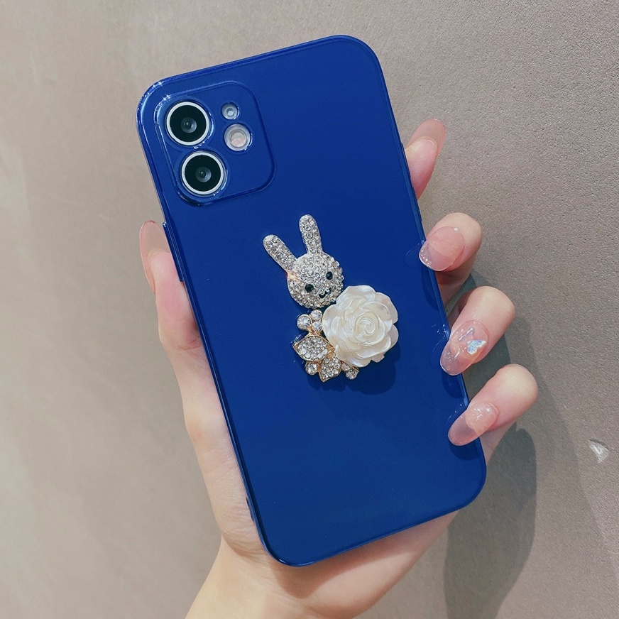 IPhone 14Max/14/13/12/11 Pro Max/XS/ XR/ 8/ 7 /Plus Electroplated Cartoon Soft Shell Phone Case