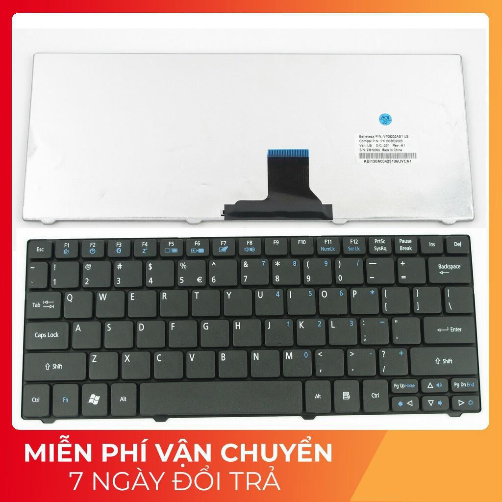 [Mã 157ELSALE hoàn 7% đơn 300K] ⚡️Bàn phím laptop Acer Aspire 1830T 1830t-3505 1830T-3730