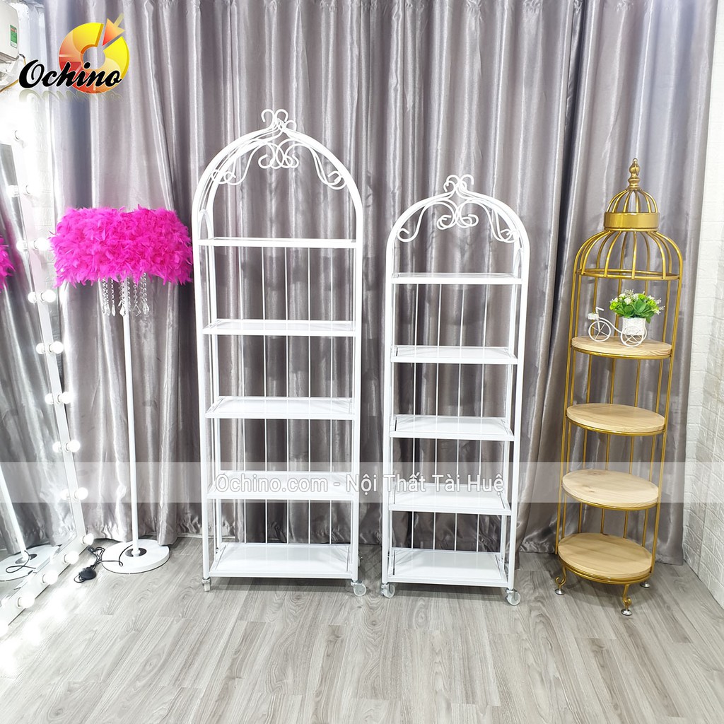 Kệ Lồng Chim Trang Trí Hình vuông dùng để đồ và chụp hình  ( Hàng có sẵn)