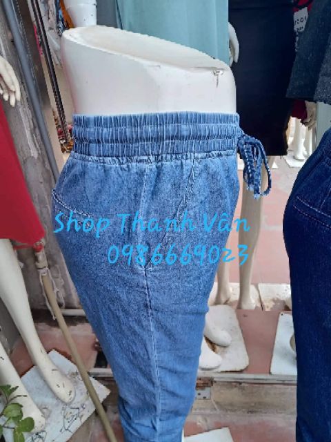 Quần bò giấy dáng lửng đẹp( kèm ảnh Shop chụp)