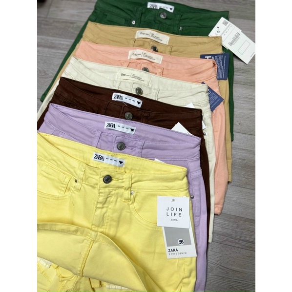 CHÂN VÁY JEANS MÀU NỮ PHOM A CÓ QUẦN BÊN TRONG VỀ MÀU CỰC CHUẨN