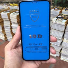 Kính cường lực Full Iphone XR (10D)