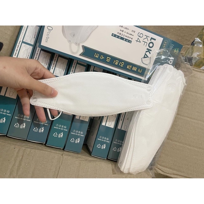 1 thùng 300 chiếc khẩu trang KF94 Loka kháng khuẩn