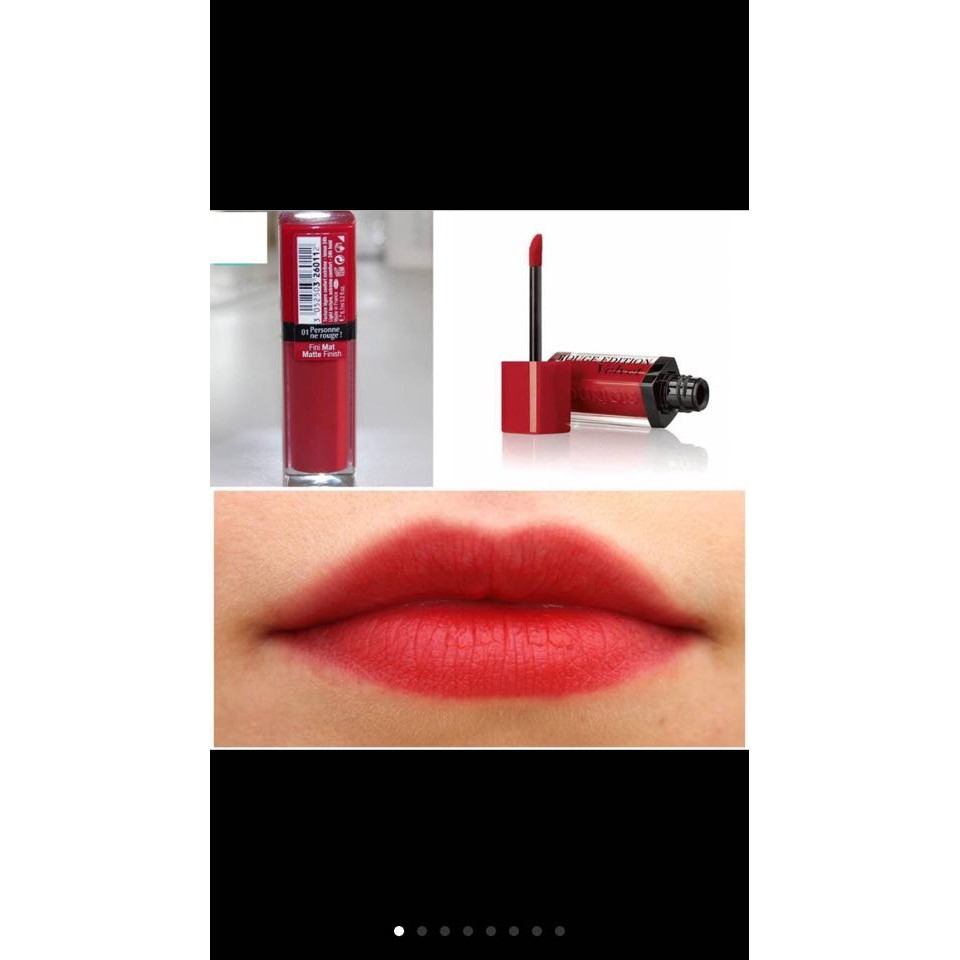 Son Bourjois Velvet Rouge Edition kem lỳ