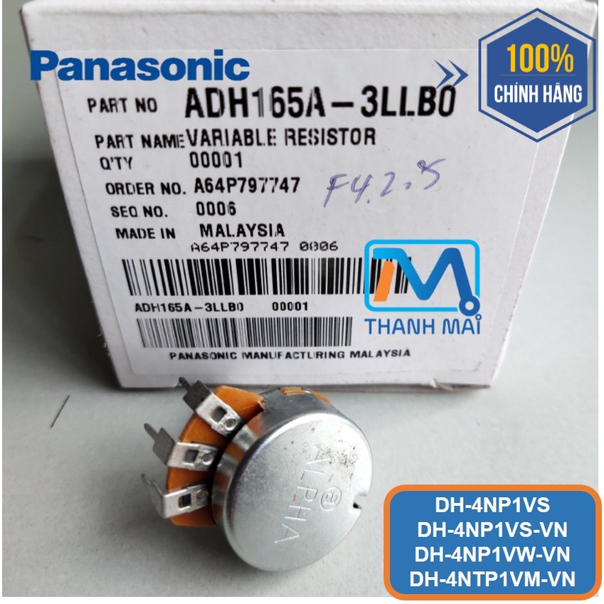 Biến trở chỉnh nhiệt máy nước nóng Panasonic model DH-4NP1VS