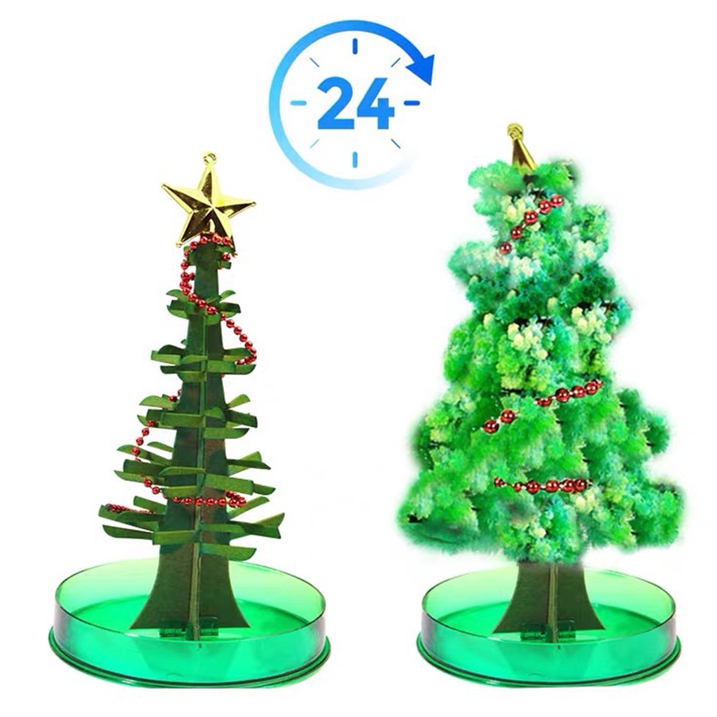 Đồ chơi cây thông giáng sinh mini DIY vui nhộn độc đáo dành cho người lớn và trẻ em