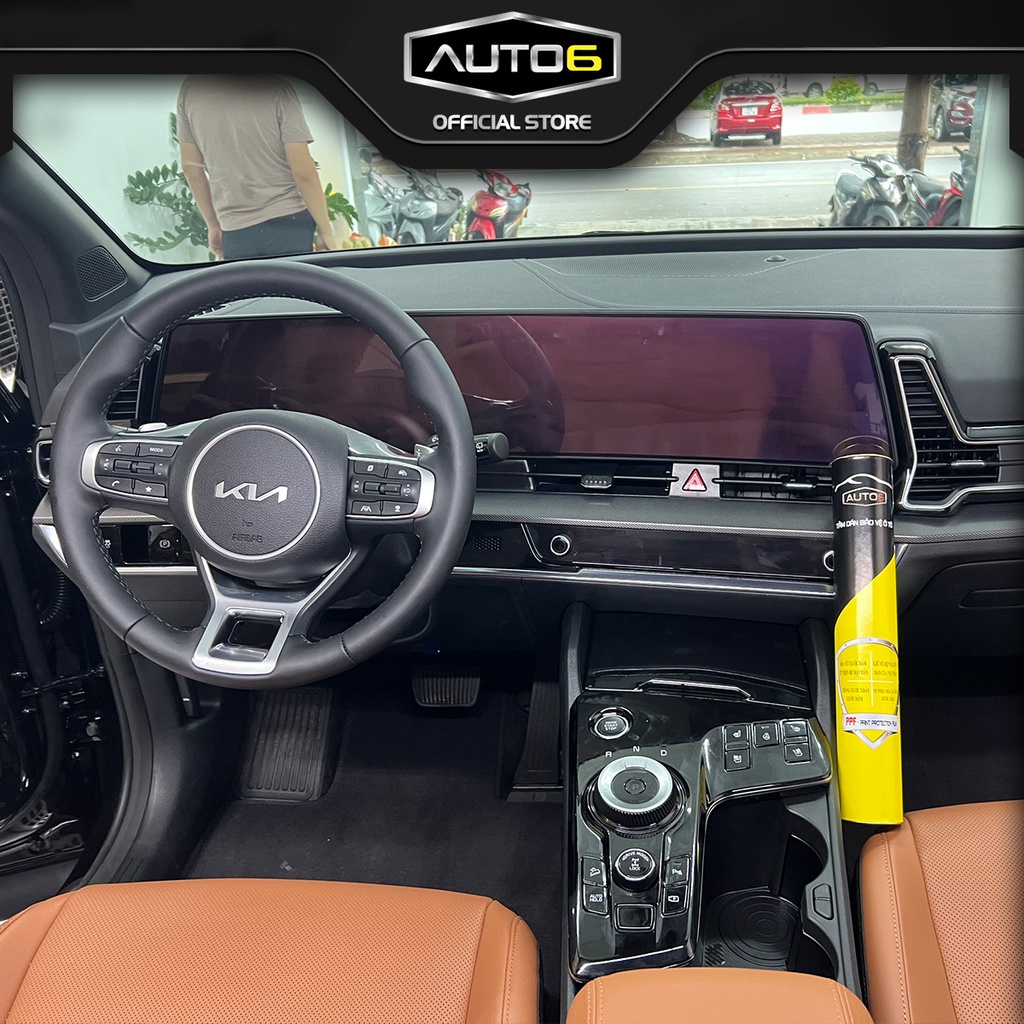 KIA SPORTAGE 2022 -2023: Film dán PPF CAO CẤP trong suốt, chống xước và che mờ vết xước nội thất - AUTO6