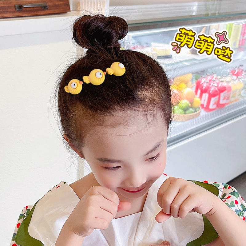 Kẹp Tóc Kiểu Dáng Hoạt Hình Dễ Thương Xinh Xắn Cho Bé Gái