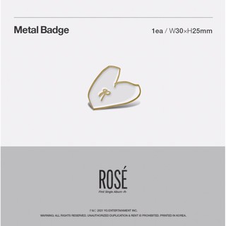 [CHÍNH HÃNG] KIT ALBUM ROSÉ BLACKPINK
