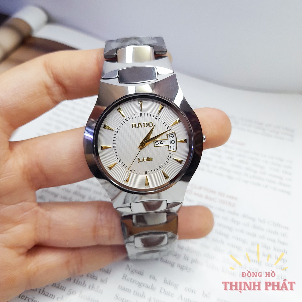 Đồng Hồ Nam R.AD0 Jubile H6053 Case 38mm - Kính Vỏ Dây Sapphire Cao Cấp - Phong Cách Cổ Điển, Thanh Lịch