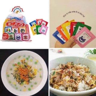 Gia vị rắc cơm cho bé