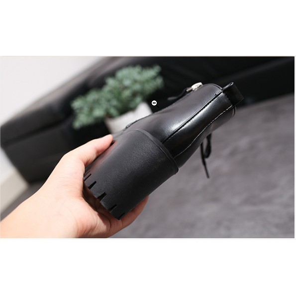 Giày Boot da nữ thời trang B085 | BigBuy360 - bigbuy360.vn