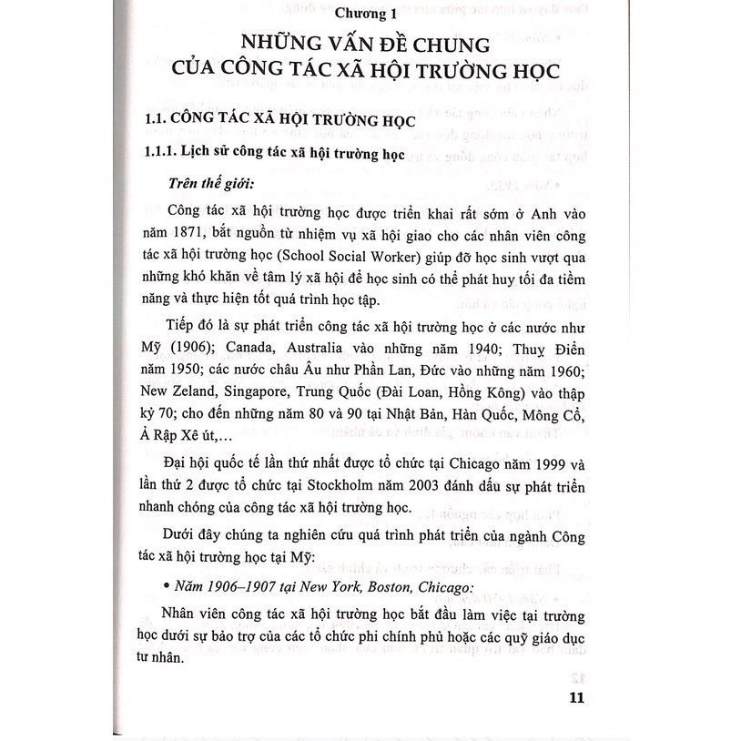 Sách - Đại Cương Công Tác Xã Hội Trường Học