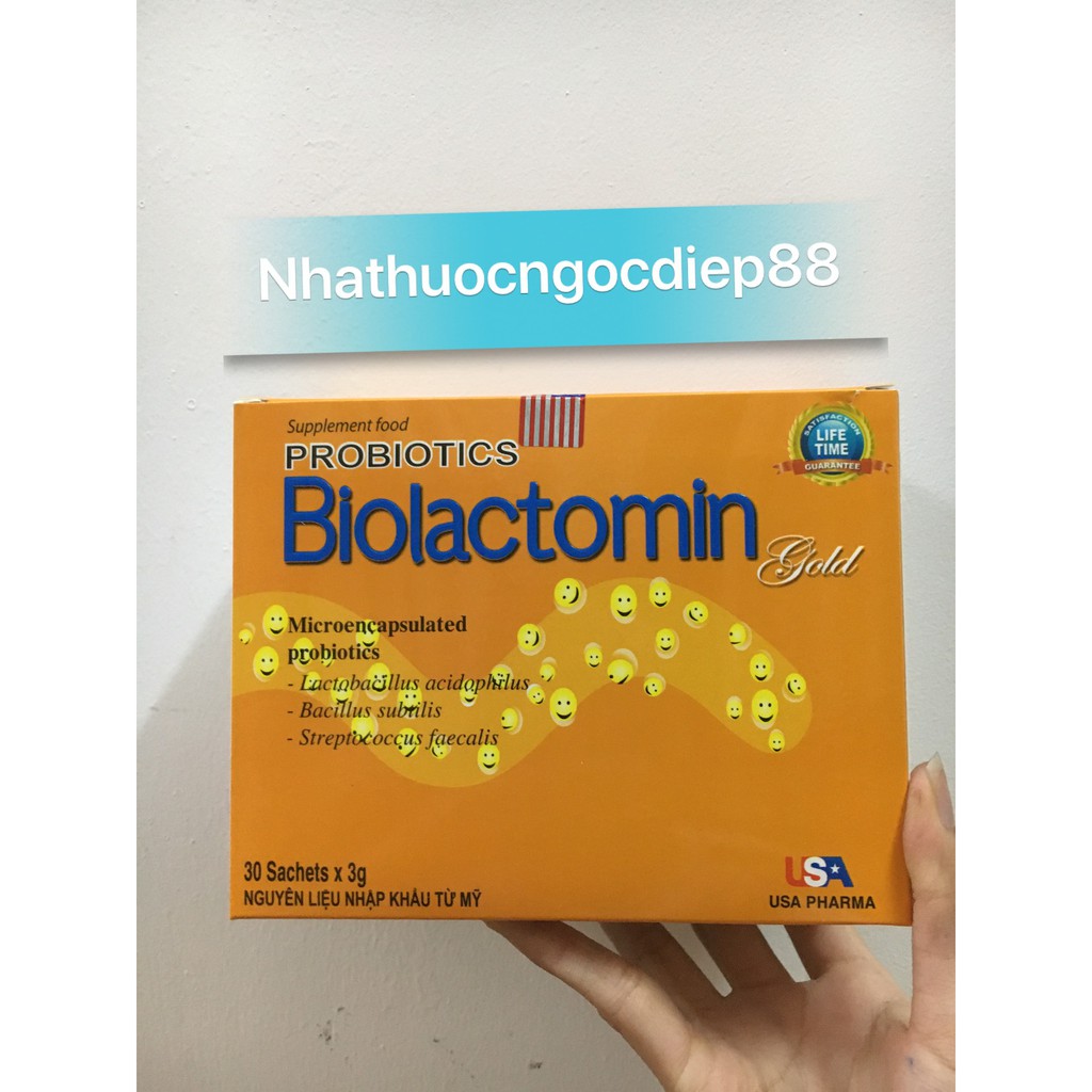 CỐM VI SINH BIOLACTOMIN GOLD - CÂN BẰNG HỆ TIÊU HÓA ĐƯỜNG RUỘT - CHỐNG TÁO BÓN - KÍCH THÍCH ĂN NGON