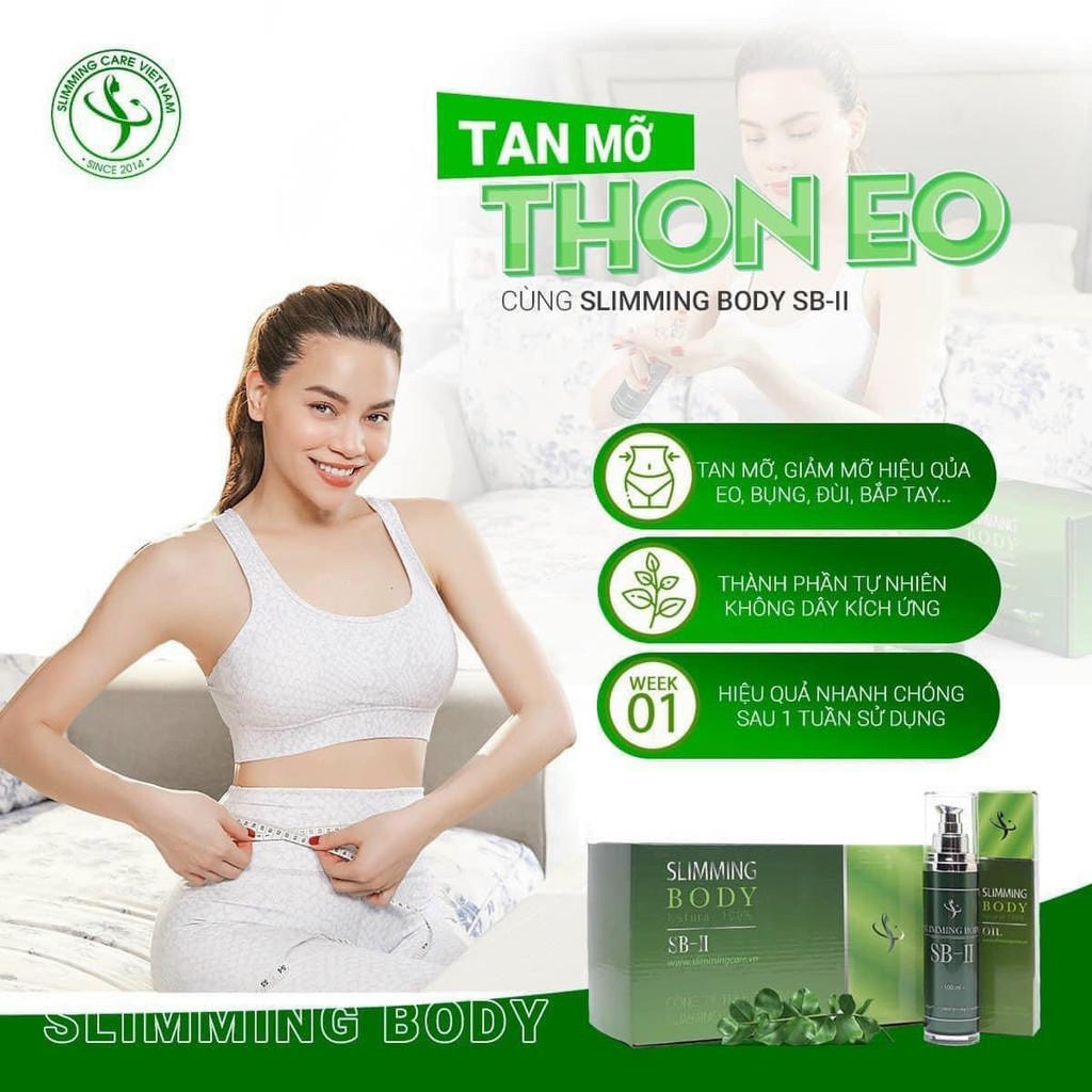 Bộ ủ nóng Slimming Body SB-2, Ủ nóng tan mỡ bụng, tay, chân đùi