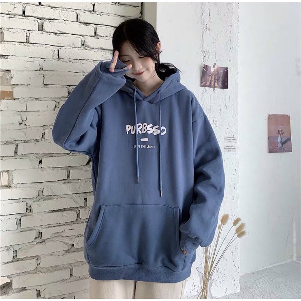 áo khoác hoodie nỉ họa tiết chữ đủ màu form rộng - áo hoodi năng động dành cho nam và nữ | BigBuy360 - bigbuy360.vn