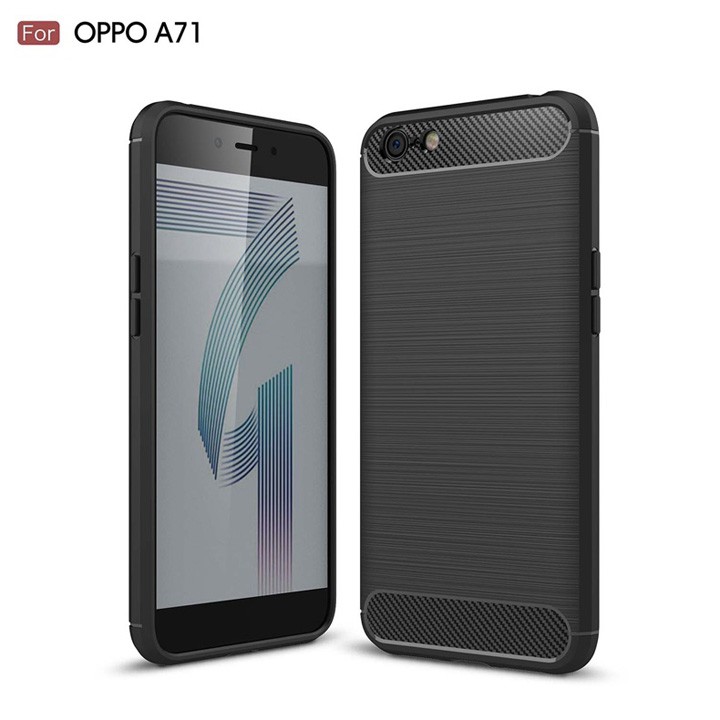 [Giá rẻ nhất ] Ốp lưng OPPO A71 chống sốc vân Carbon Rugger Armor