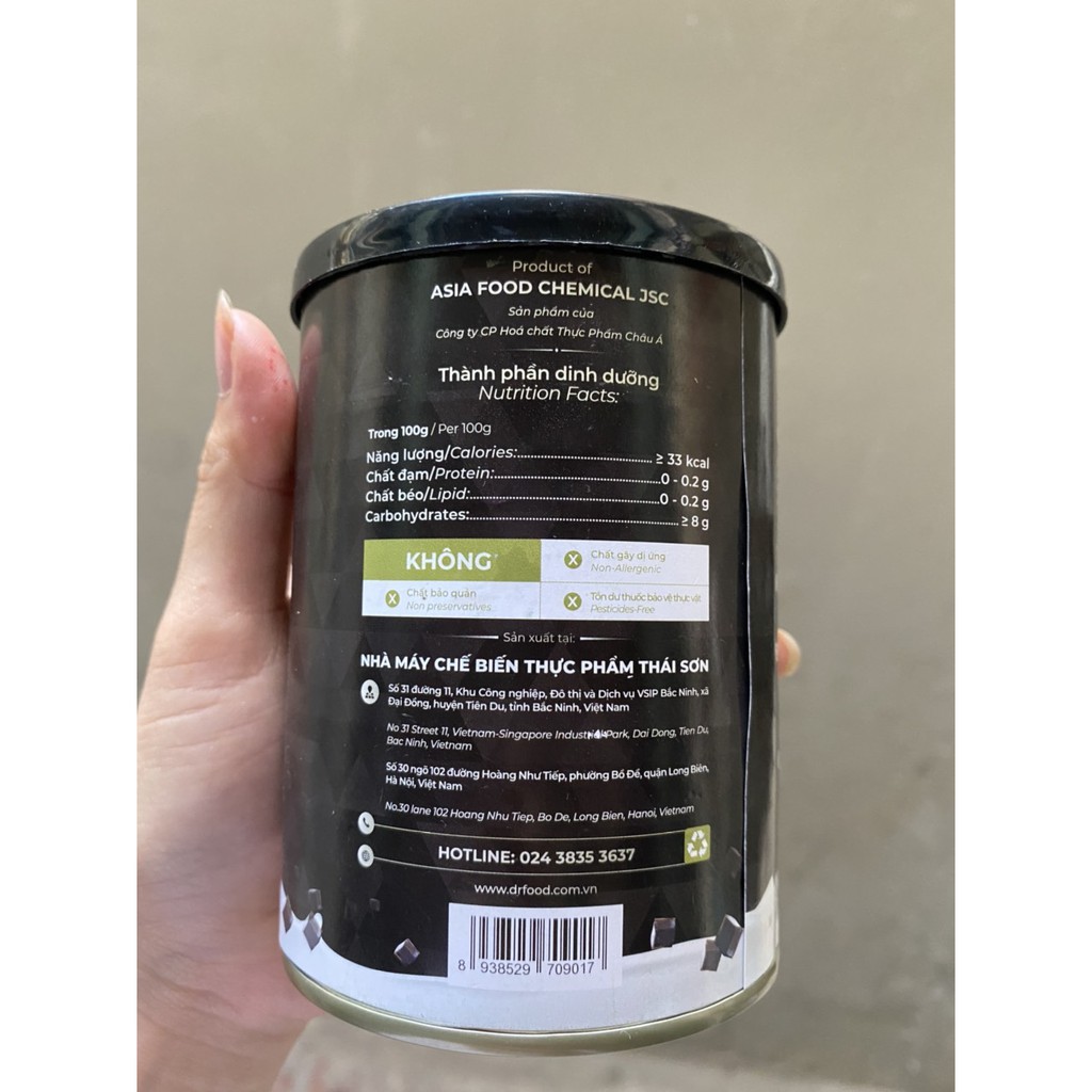 Thạch đen sương sáo ăn liền Black Jelly – DrFood – hộp 540 gram thơm ngon, tiện dụng, không cần bảo quản lạnh | BigBuy360 - bigbuy360.vn