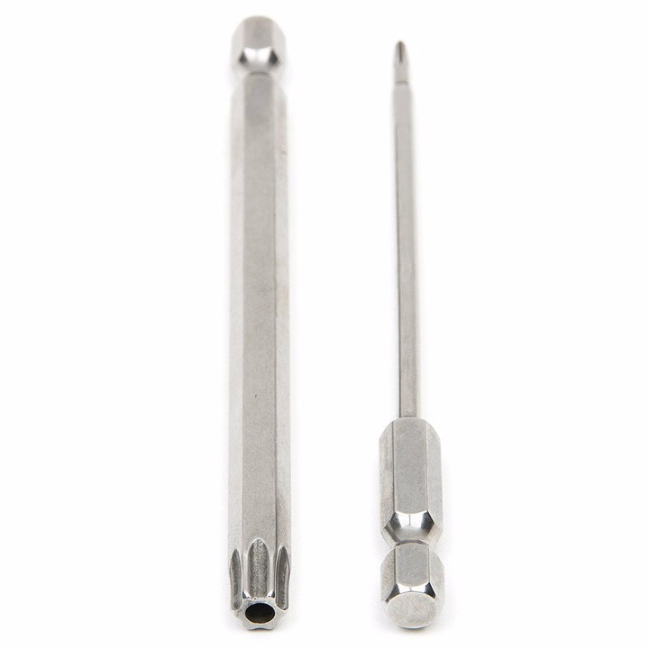 Bộ mũi hoa thị cho máy khoan chuôi lục giác dài từ 50mm-150mm - Lục giác hoa thị cho máy khoan - Thương hiệu BROPPE