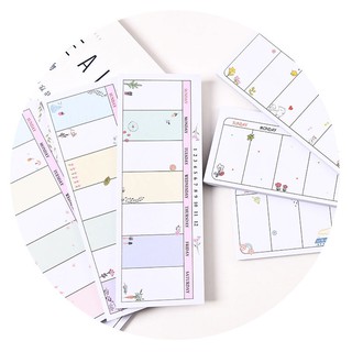 Weekly Planner notepad cho sổ kế hoạch tuần