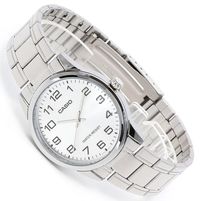 Đồng hồ nam dây kim loại Casio chính hãng Anh Khuê MTP-V001D-7BUDF