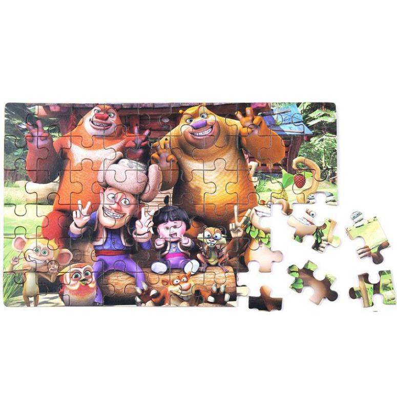 Bộ xếp hình 6 hình khởi đầu My First Puzzle hộp sắt cho bé 2-5 tuổi, tranh ghép 3D