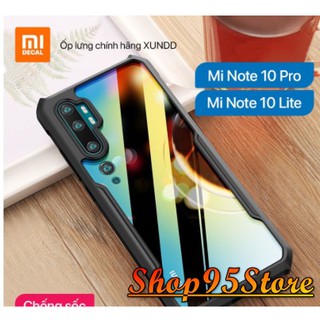 Ốp lưng XUNDD Xiaomi Mi Note 10 Pro / Mi Note 10 Lite