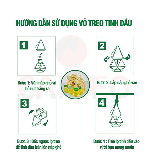 Tinh dầu thơm treo xe Trầm Hương VIDAME - hương trầm thơm dễ chịu, thư giãn