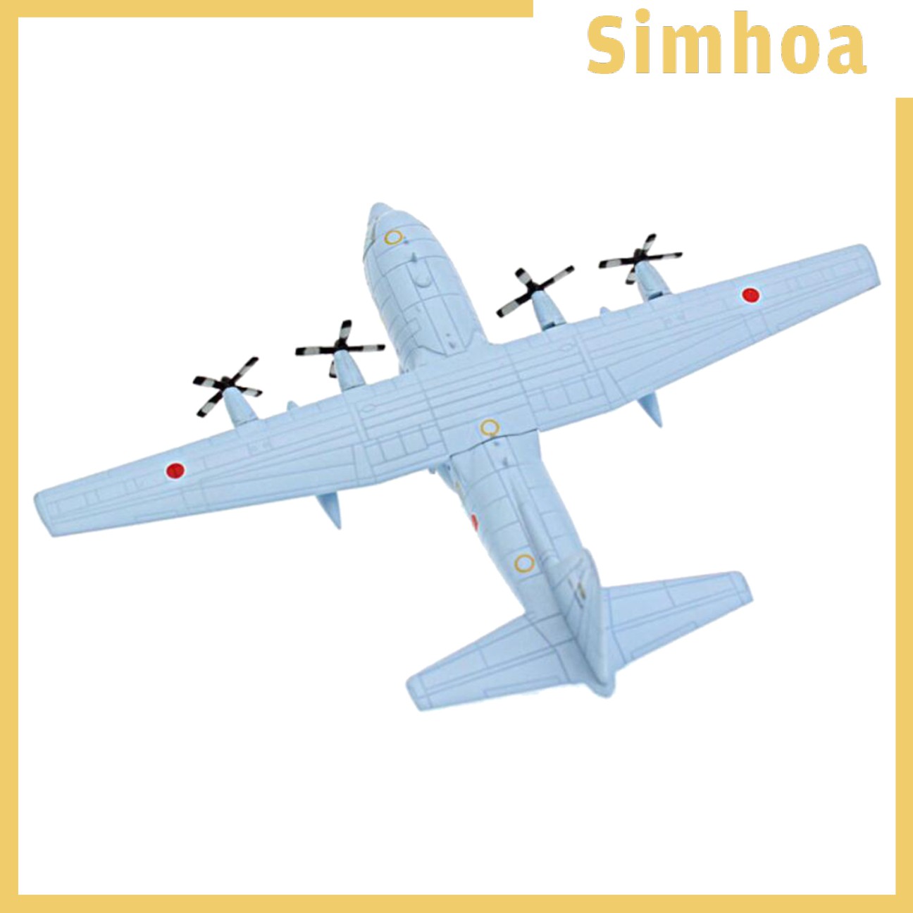 AIRCRAFT MODEL Mô Hình Máy Bay Chiến Đấu Jsdf C-130H Tỉ Lệ 1: 250