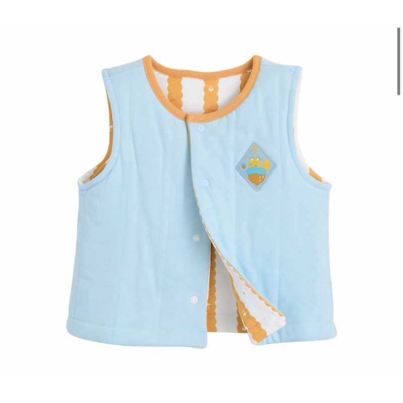 Gile cotton chần bông mặc đc cả 2 mặt Moimoln xuất Hàn dư xịn