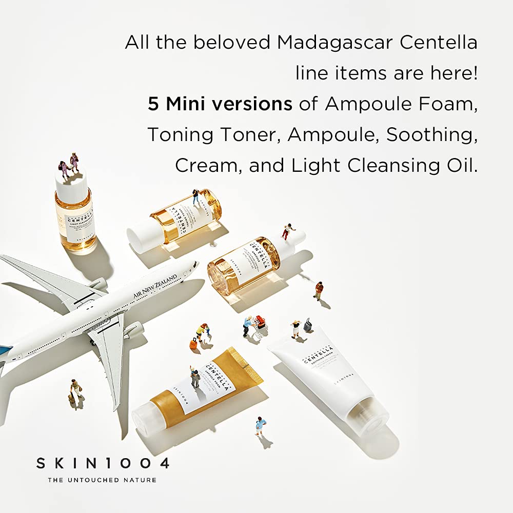 Bộ sản phẩm dưỡng da, ngừa mụn Skin1004 Madagascar Centella
