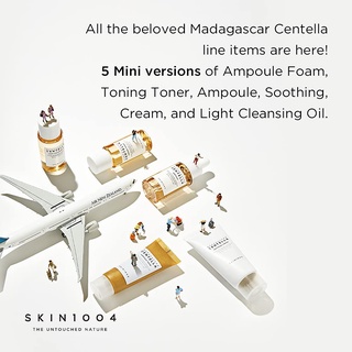 Bộ du lịch Madagascar Centella SKIN1004 (without travel bag)