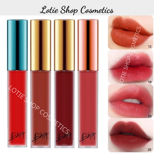 Son Bbia last velvet lip tint kem lì mịn lên màu siêu đẹp 5g có ảnh thật shop chụp