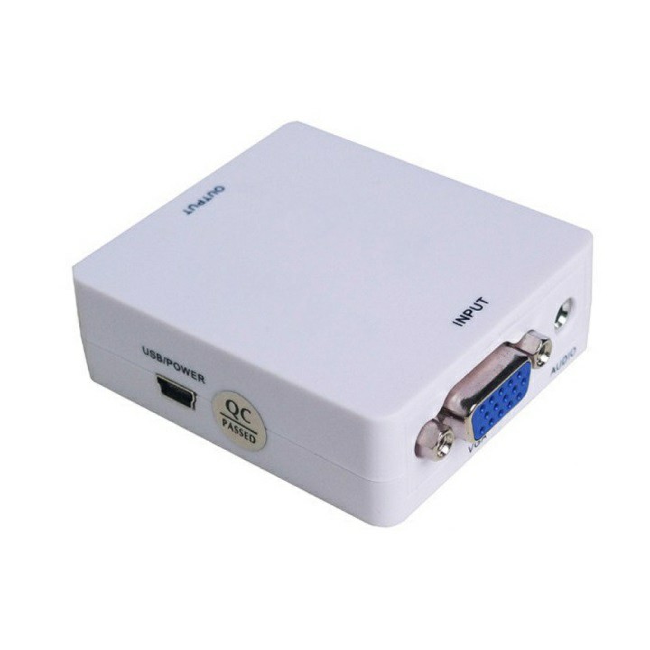 BOX CHUYỂN VGA RA HDMI HD MINI