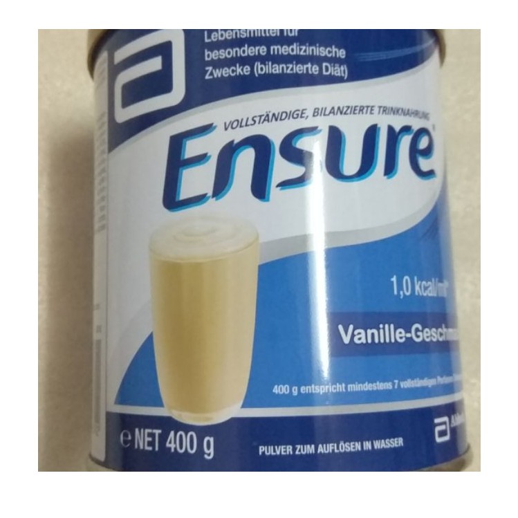 Sữa Ensure đức vị vani hộp 400g