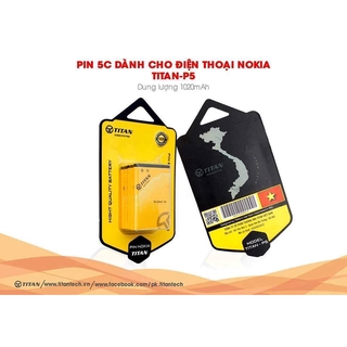 Pin nokia 4C/5C TITAN (Bảo hành 12 tháng)