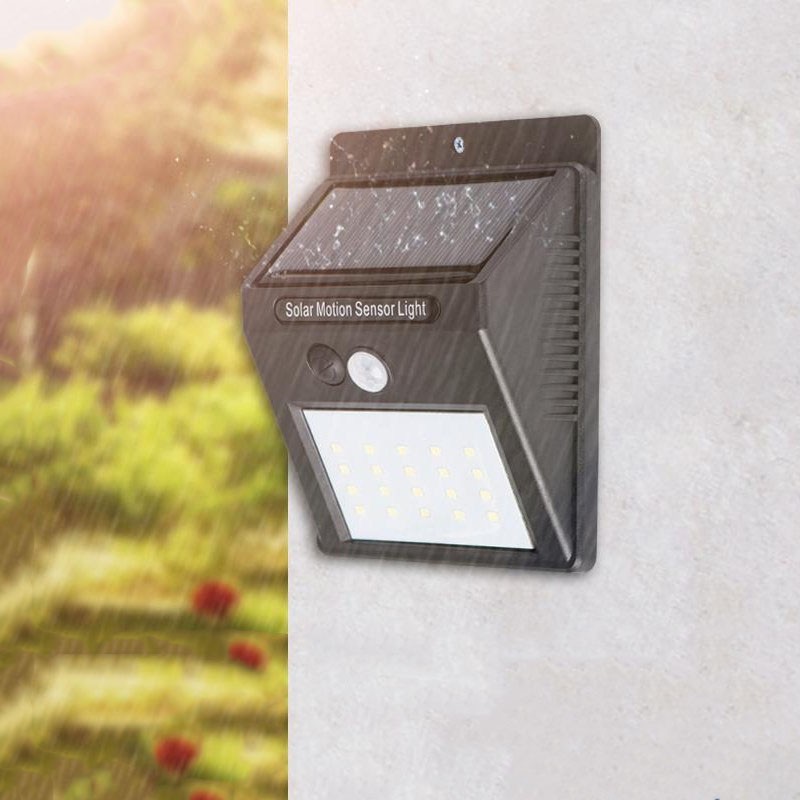 Đèn MONSKY VANPER LED năng lượng mặt trời hiện đại cảm biến hồng ngoại thông minh với 3 chế độ sáng.