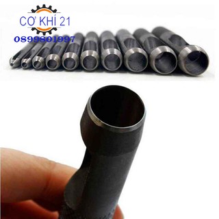 Đục Lỗ Gioăng, Bộ Dụng Cụ Đục Lỗ tròn 12 Chi Tiết 3-16mm