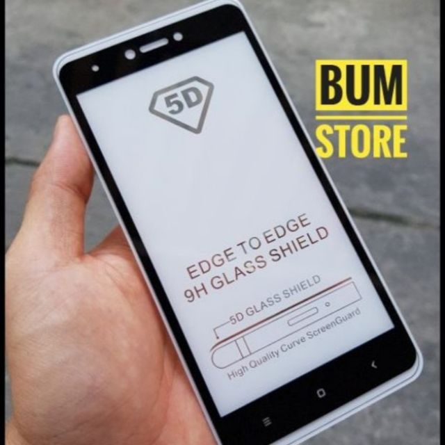 Kính Cường lực full màn full keo Xiaomi Redmi note 4x
