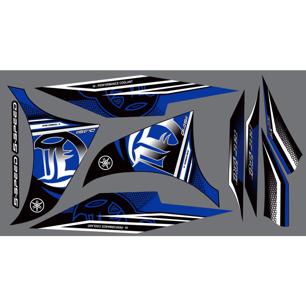 TEM LC EX135 ĐEN XANH