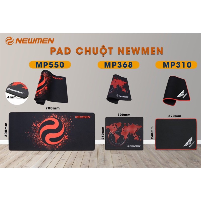 Bàn di chuột ( mouse pad) newmen mp550