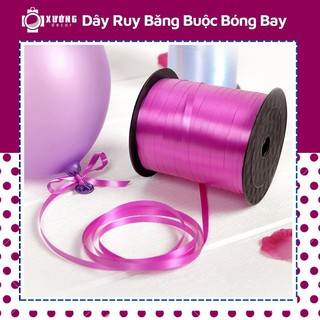 Cuộn ruy băng 500m trang trí sinh nhật, sự kiện, buộc đuôi bóng, cột bóng bay