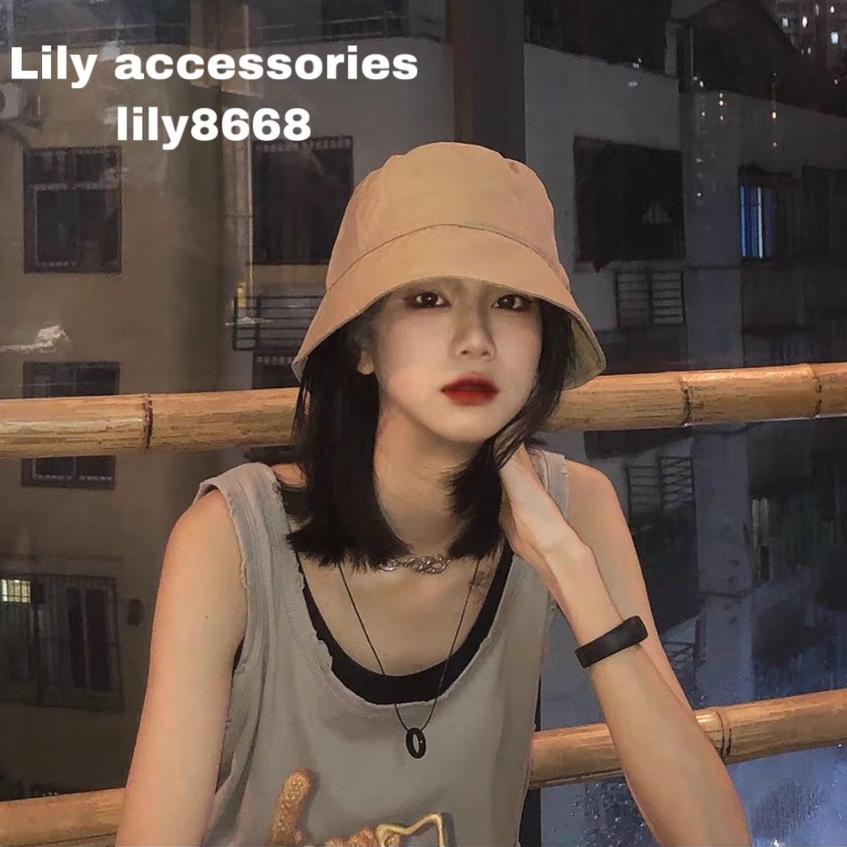 vòng cổ dây da phối nhẫn titan trơn không gỉ không đen cho nam nữ