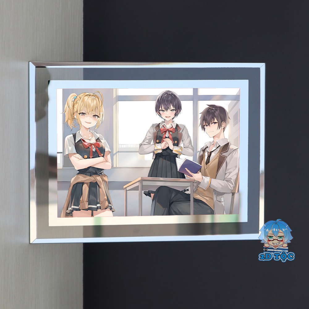 Khung kính A5 Arya-san bàn bên thi thoảng lại thả thính tôi bằng tiếng Nga (1) - để bàn by 2D Tộc Shop