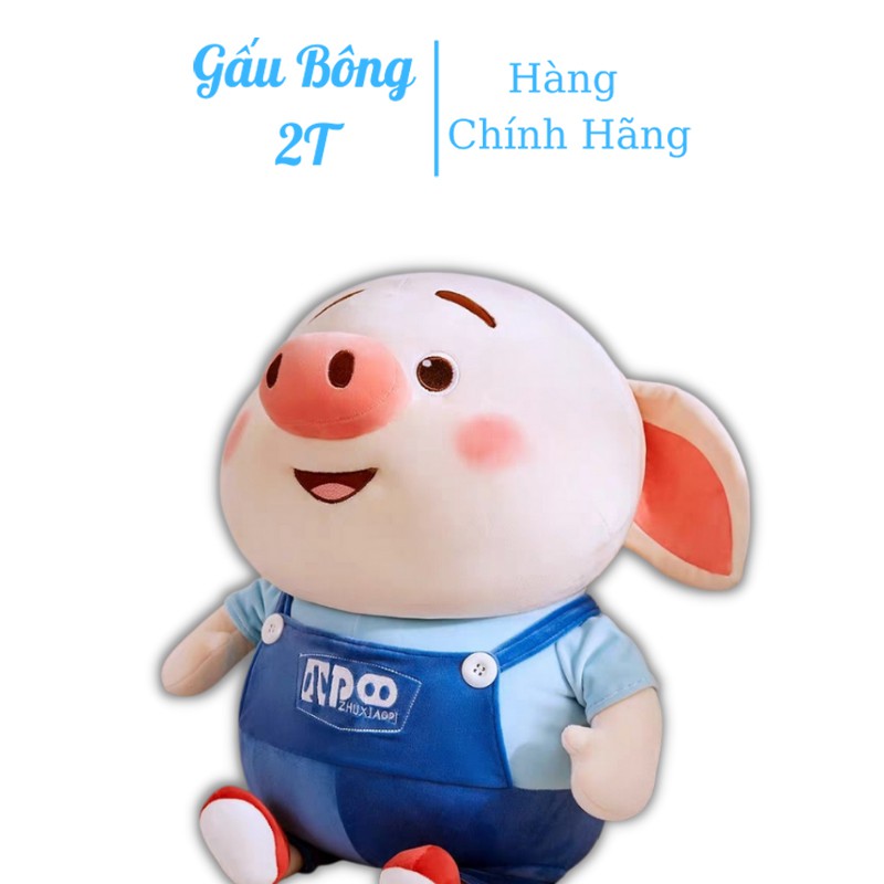 Gấu bông gối ôm heo tiktok đáng yêu vải nhung co dãn 4 chiều lót bông gòn Hàn Quốc